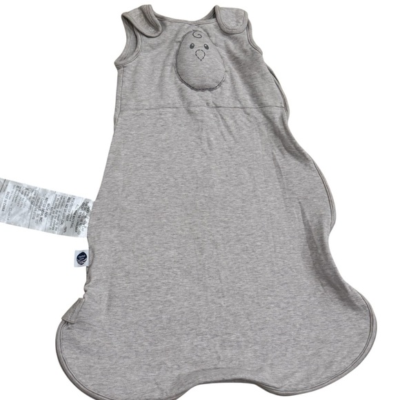 Nested Bean Gently Weighted Zen Sleepsack in Heathered Grey Unisex Size 6-24mo - Picture 2 of 9
